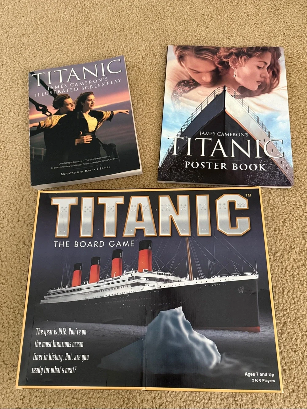 Lot of Titanic vintage pieces
